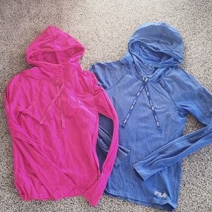 Fila sport running hoodies